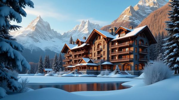 Alpes d'Huez hôtel 5 étoiles : Luxe alpin au cœur des montagnes